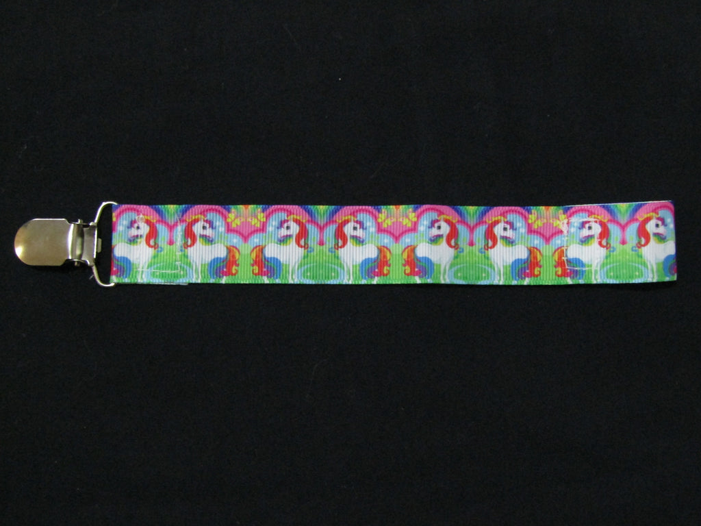 Pacifier straps,2 pack-Trolls,unicorns