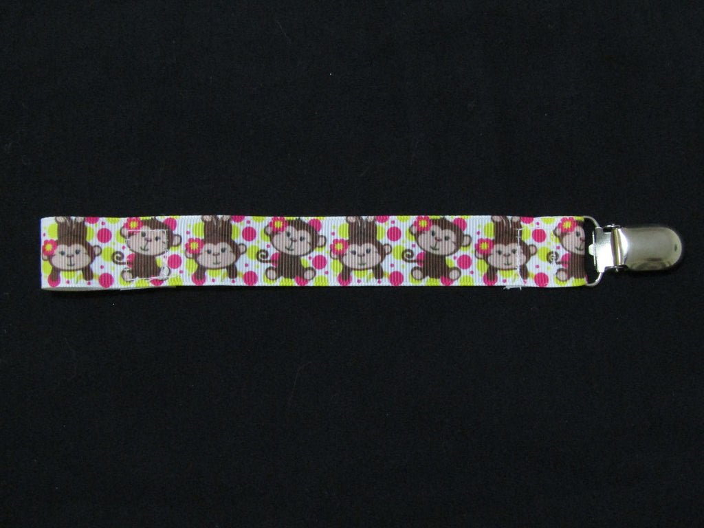 Pacifier straps,2 pack-Cheeky monkey's