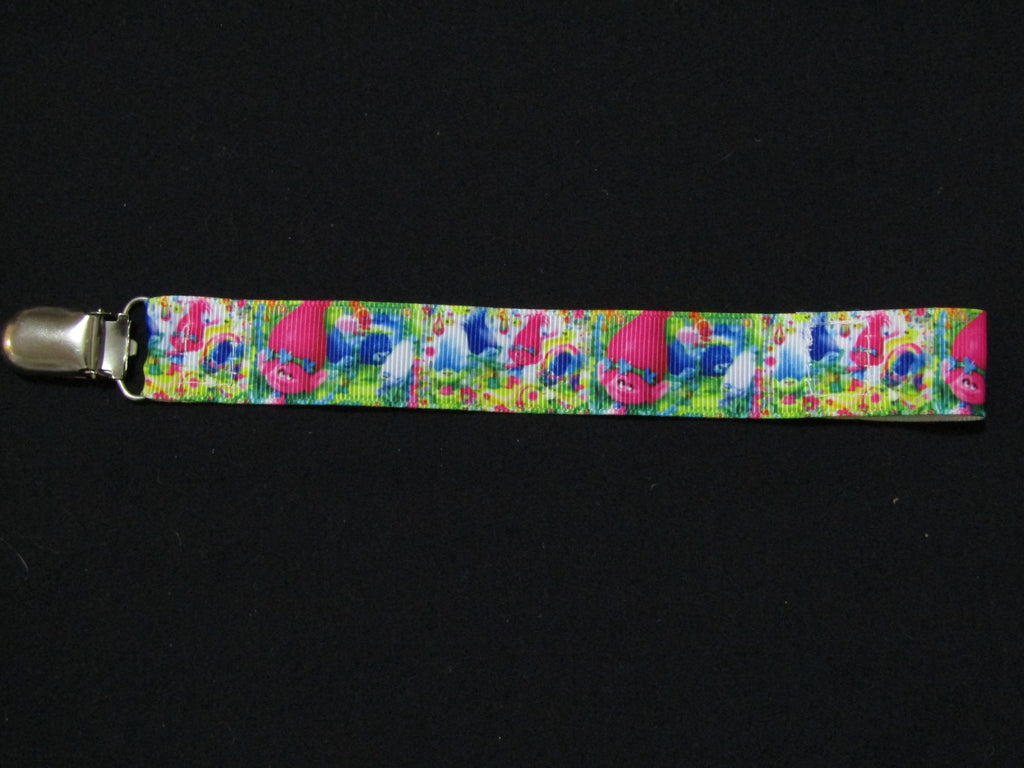 Pacifier straps,2 pack-Trolls,unicorns