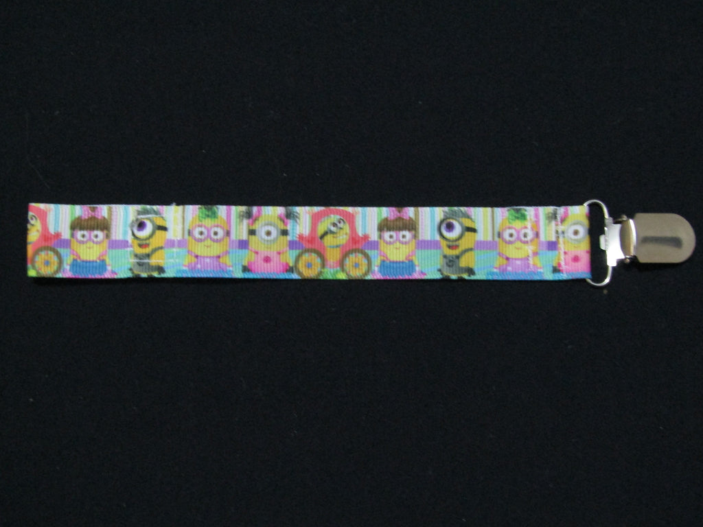 Pacifier straps,2 pack-Paw patrol,Minions