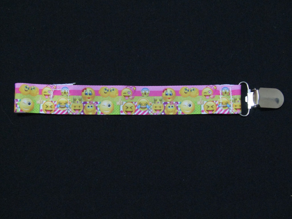 Pacifier straps,2 pack-Minions,Emoji