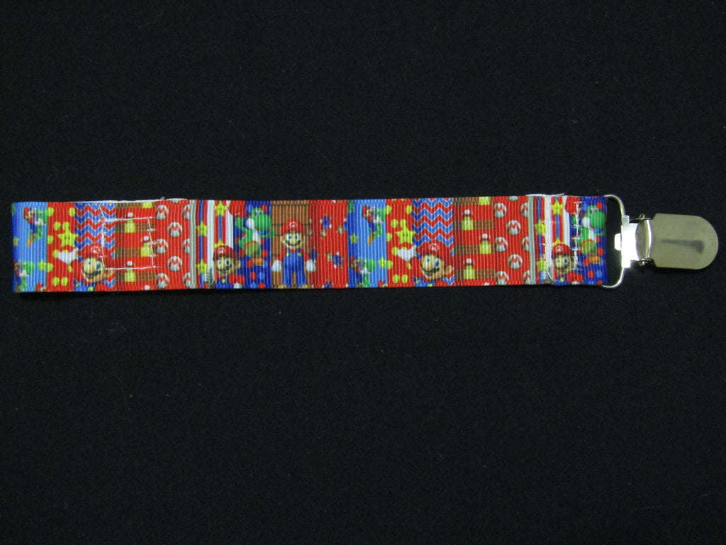 Pacifier straps,2 pack-Scooby doo,Mario bros