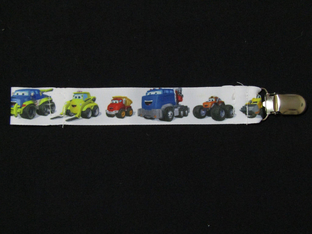 Pacifier straps,2 pack-Planes,trucks