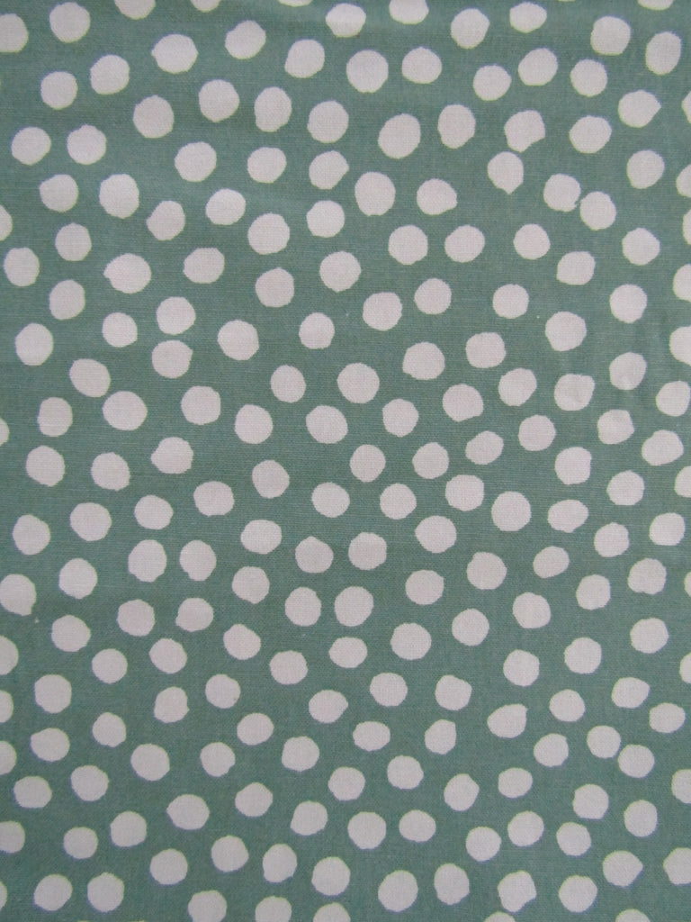 Waterproof changing mat-Dots,spearmint green