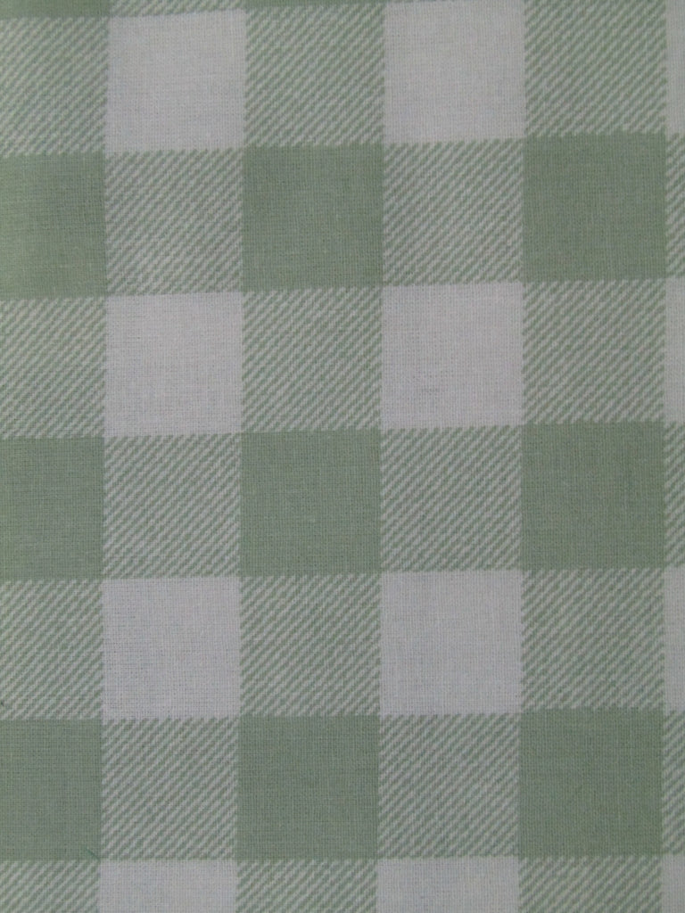 Waterproof changing mat-Pastel green gingham