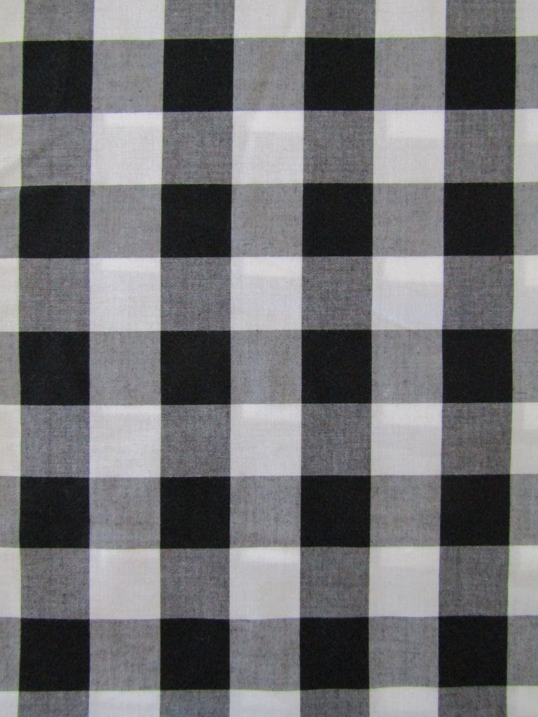 Waterproof changing mat-Black gingham,large squares