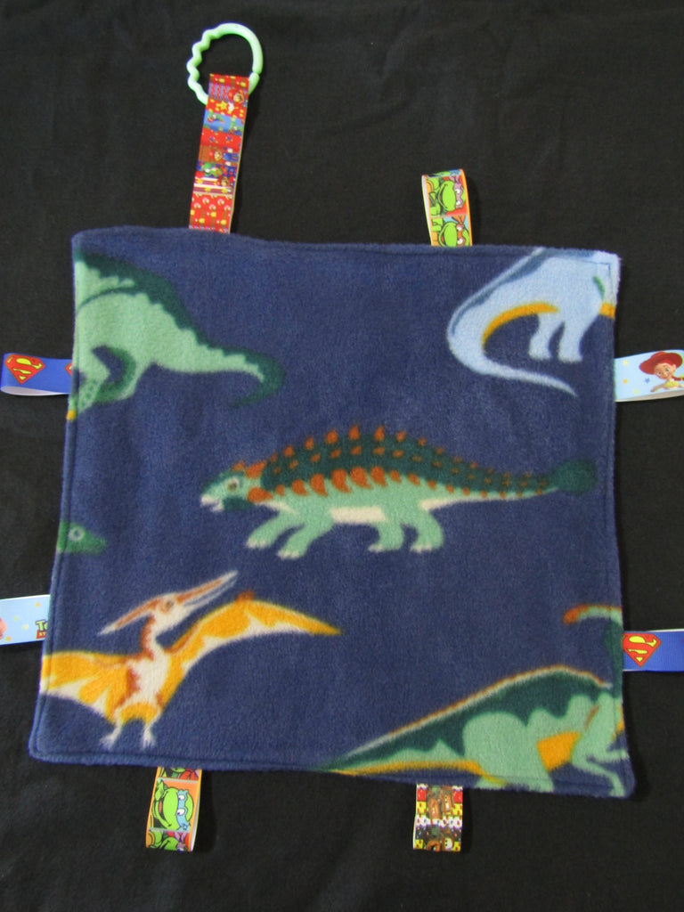 Taggy baby comforter sensory toy-Dinosaurs