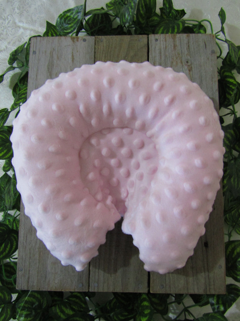 Baby head support-Dusty pink