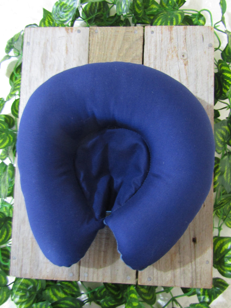 Baby head support-Navy blue