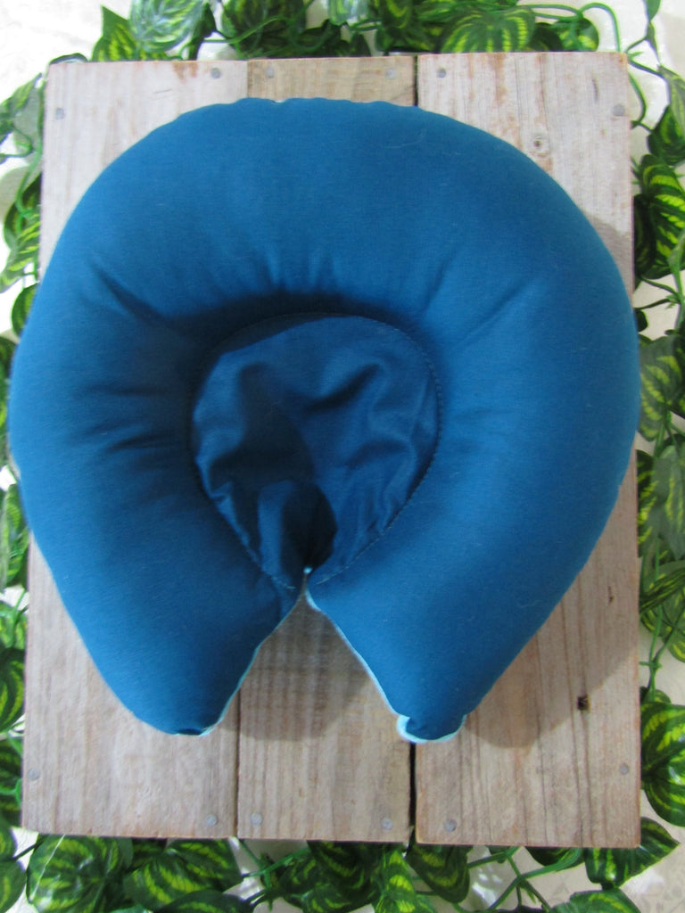 Baby head support-Petrol blue