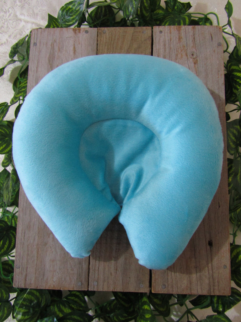 Baby head support-Aqua green