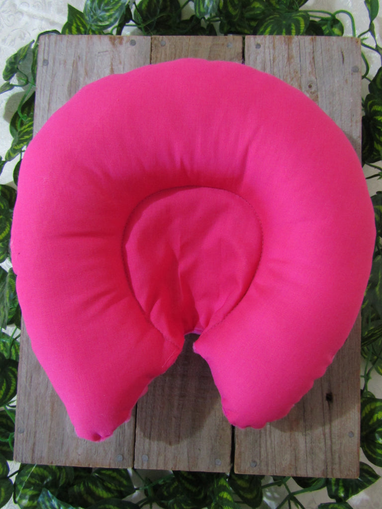 Baby head support-Hot pink