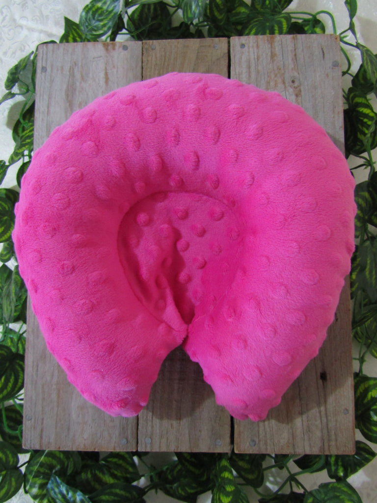 Baby head support-Hot pink