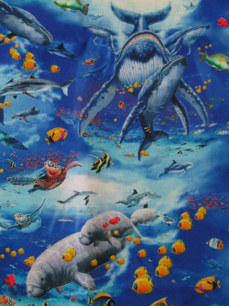 Waterproof changing mat-Sealife