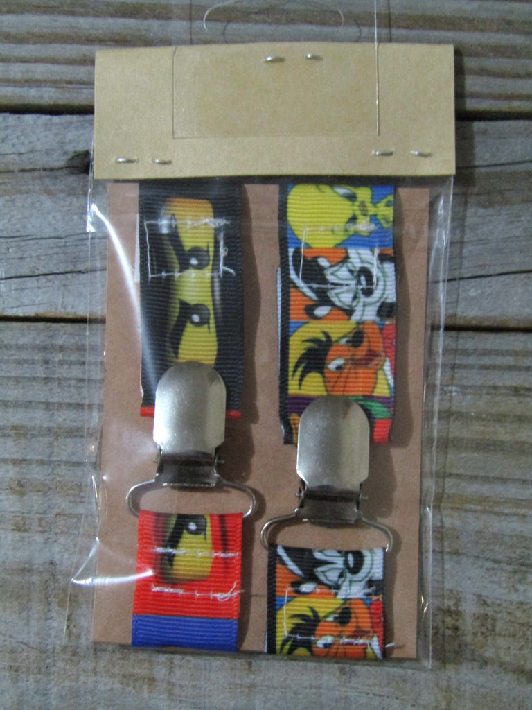 Pacifier straps,2 pack-Looney tunes,Lego faces