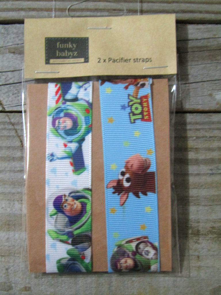 Pacifier straps,2 pack-Toy story