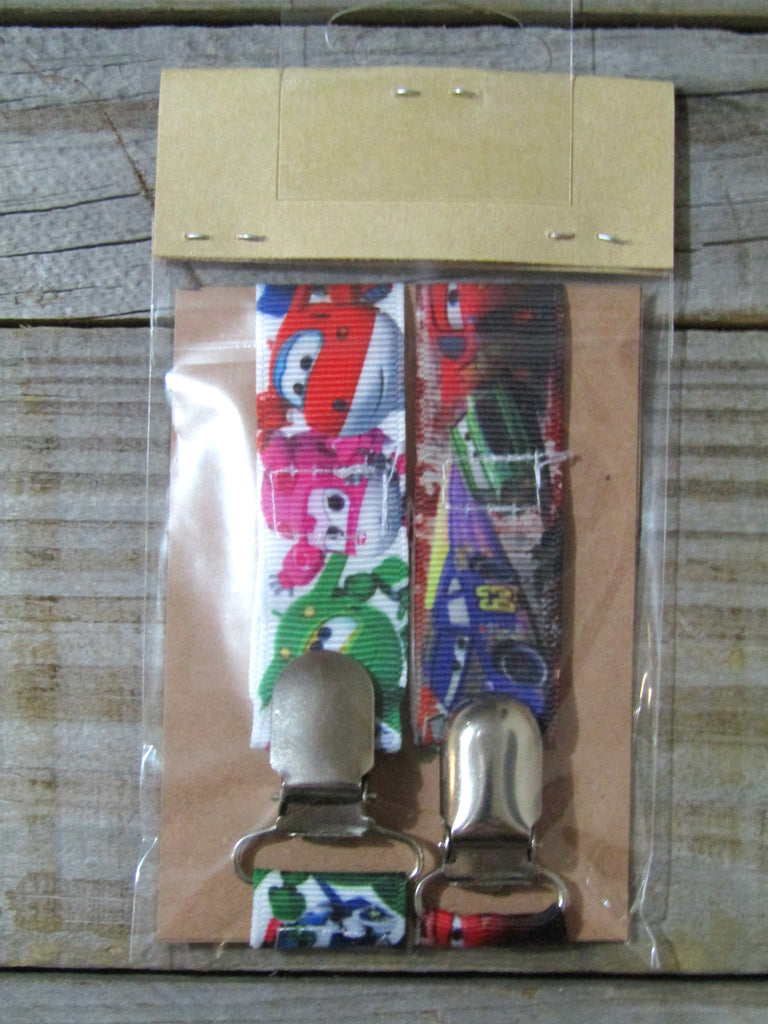 Pacifier straps,2 pack-Cars movie,planes