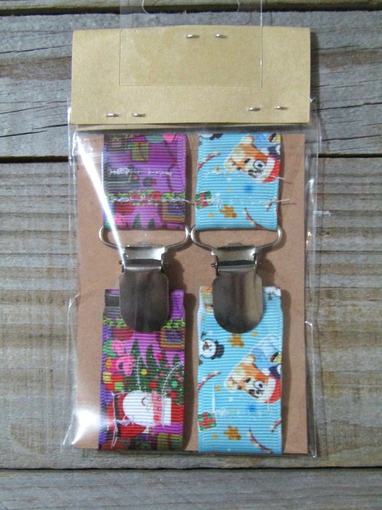 Pacifier straps,2 pack-Christmas-Bluey,Peppa pig