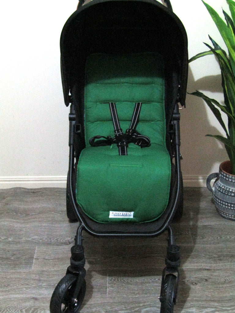 Pram/stroller seat liner-Coloured lizards