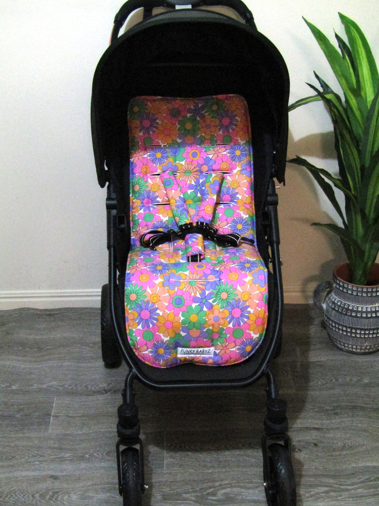 Floral pram liner hotsell