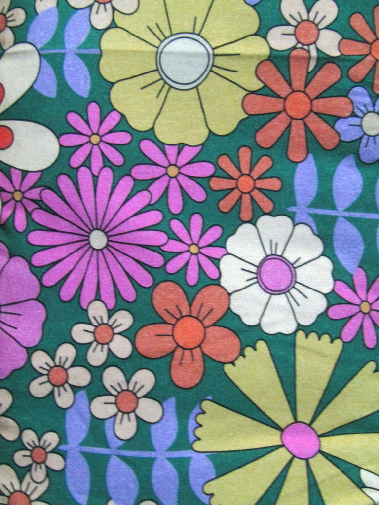 Pram bassinet liner-Retro floral