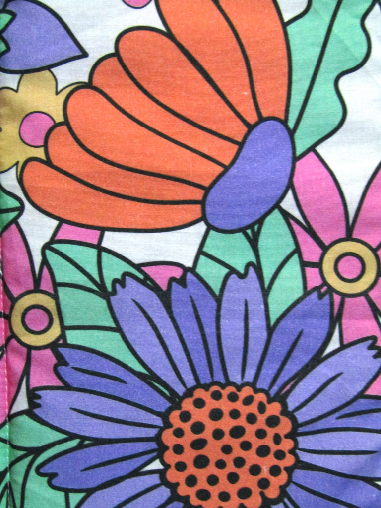 Pram bassinet liner-Vintage floral