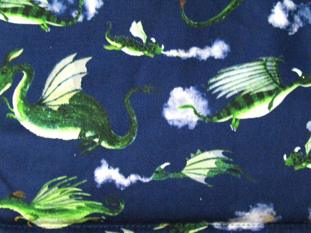Pram bassinet liner-Puff the dragon