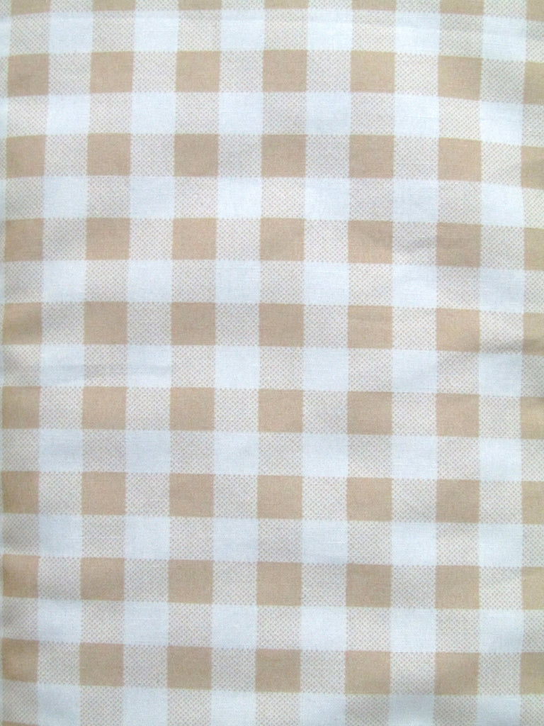 Waterproof changing mat-Lion brown gingham