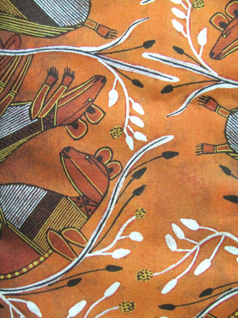 Pram bassinet liner-Indigenous Isiah possum