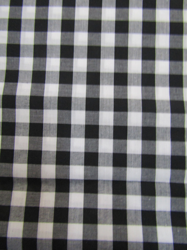 Shopping trolley seat liner-Black gingham