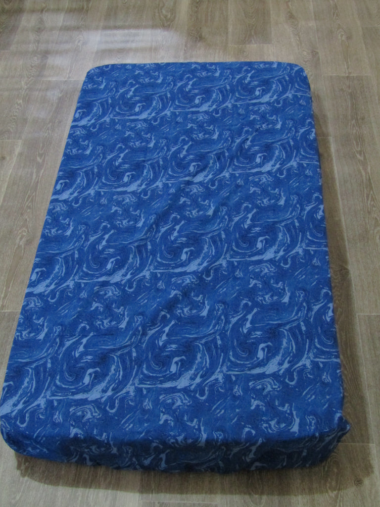 Fitted cot sheet-Water wash