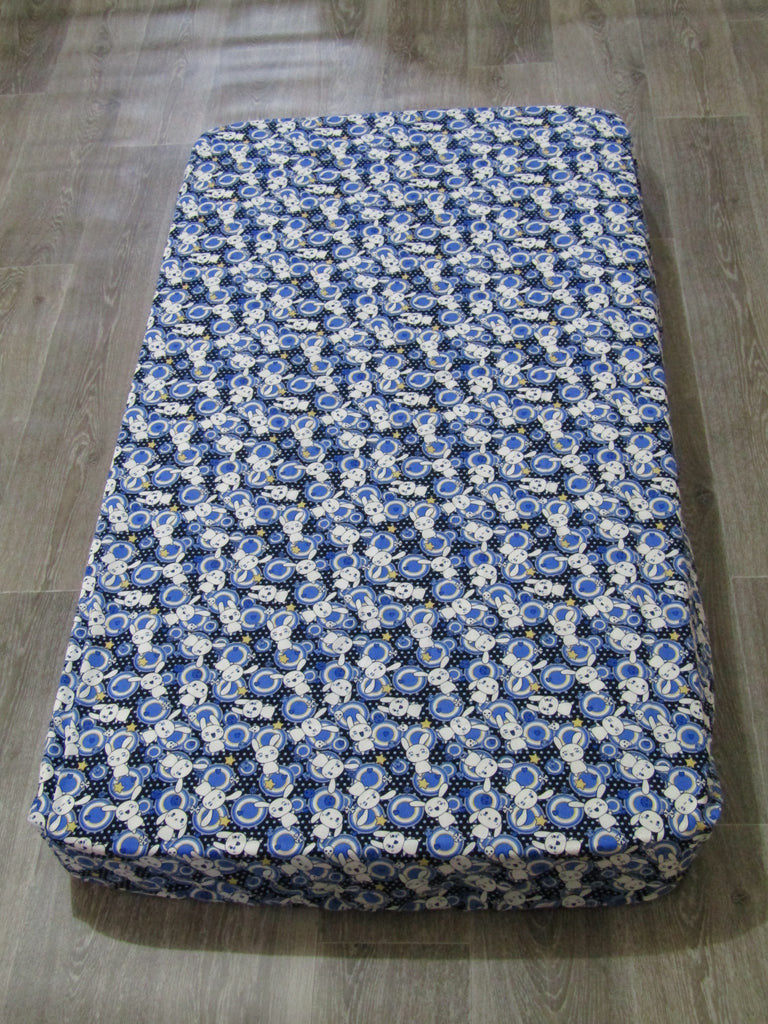 Fitted cot sheet-Cosmic bunny