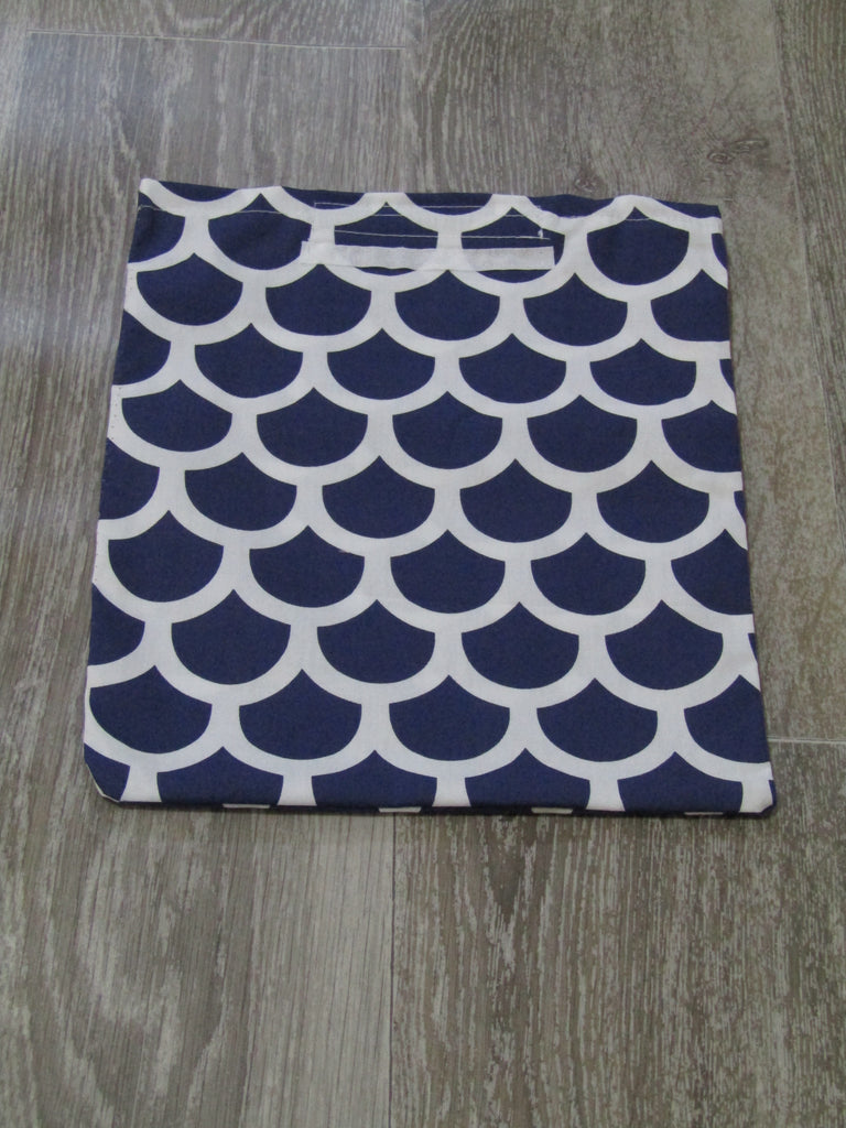 Fitted cot sheet-Purple scales