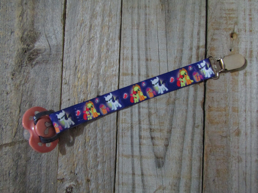 Pacifier strap-Little ponies