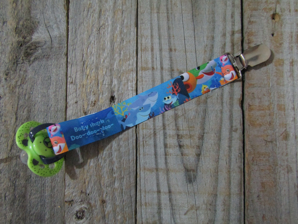 Pacifier straps-Baby shark