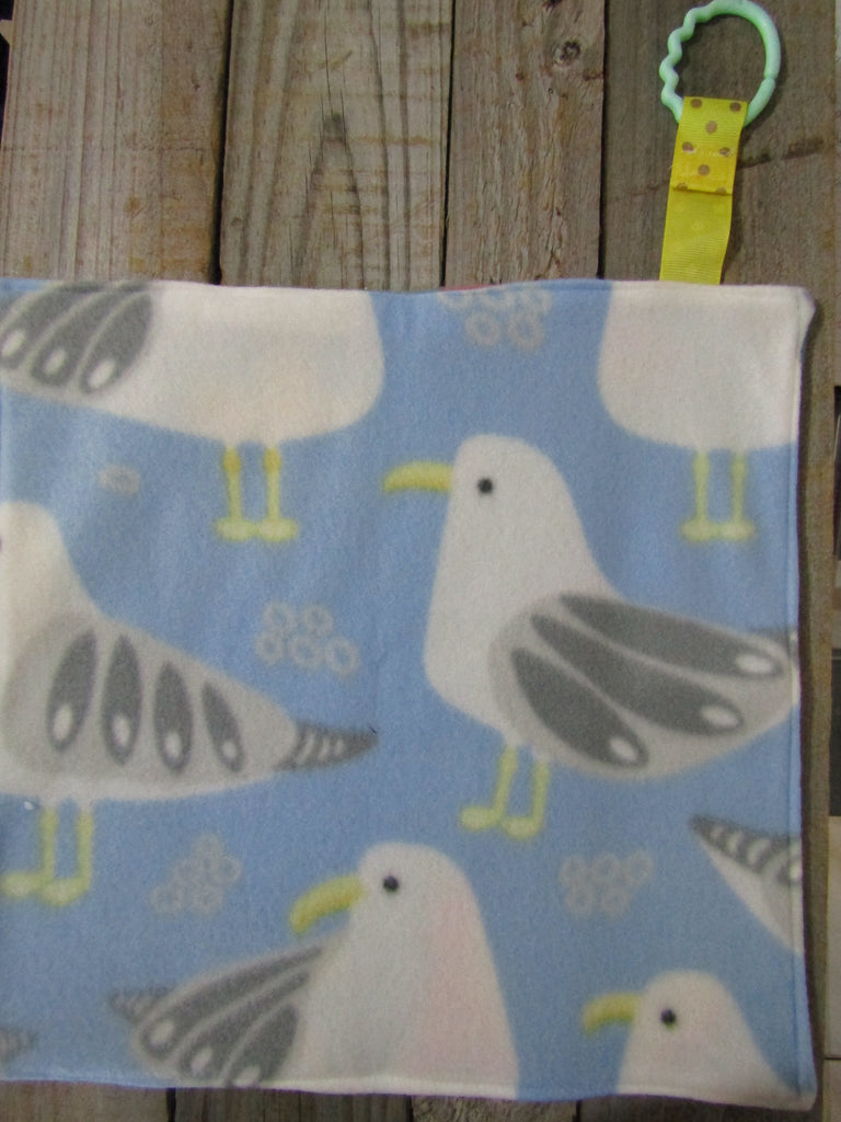 Lovey comforter-Seagulls/happy sky