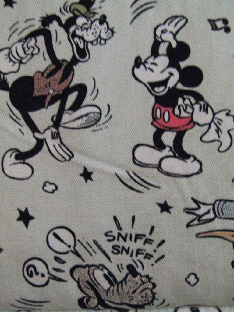 Pram liner set universal,100% cotton-Mickey & friends,mint green