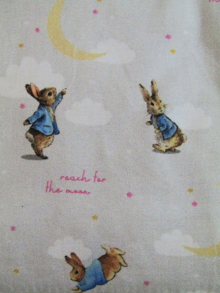 Waterproof changing mat-Rabbit reach for the moon