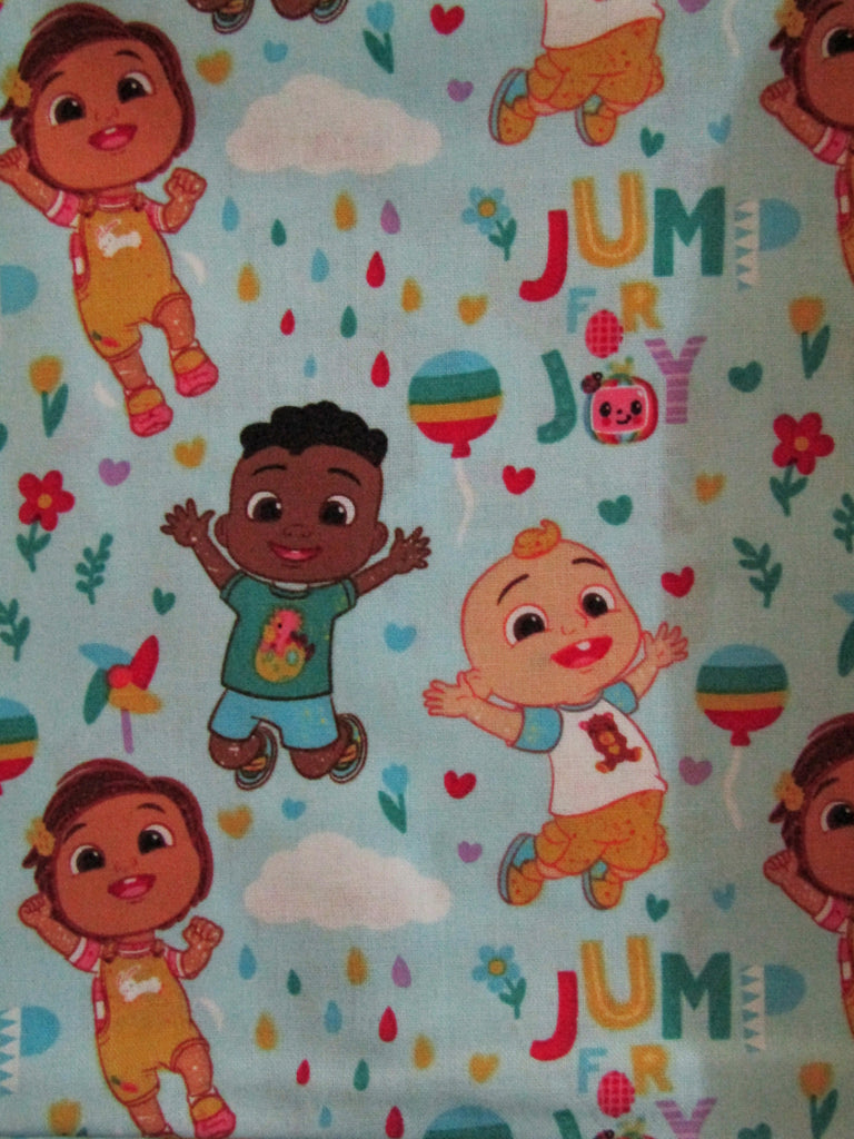 Waterproof changing mat-Cocomelon,jump for joy