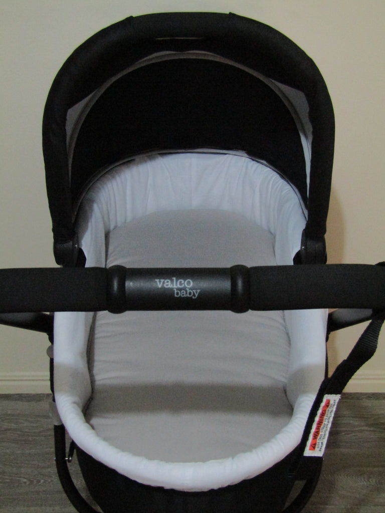 Pram/stroller bassinet liner-Jasmine vines,