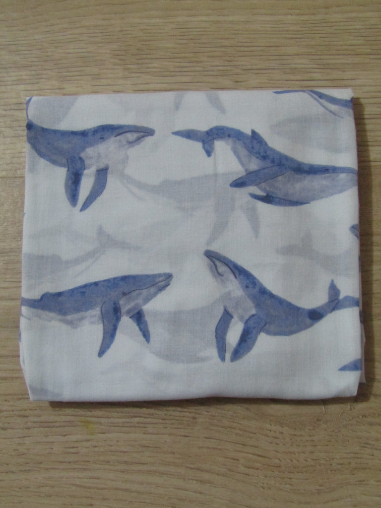 Muslin baby wraps-Whispering whales