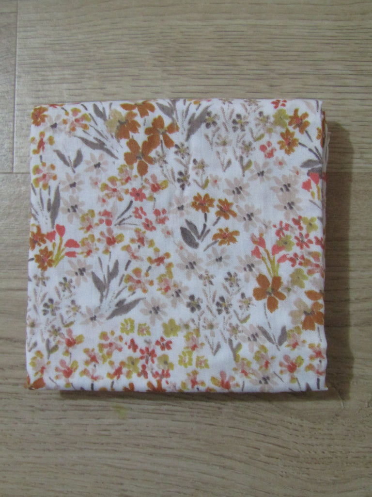 Muslin baby wraps-Garden floral