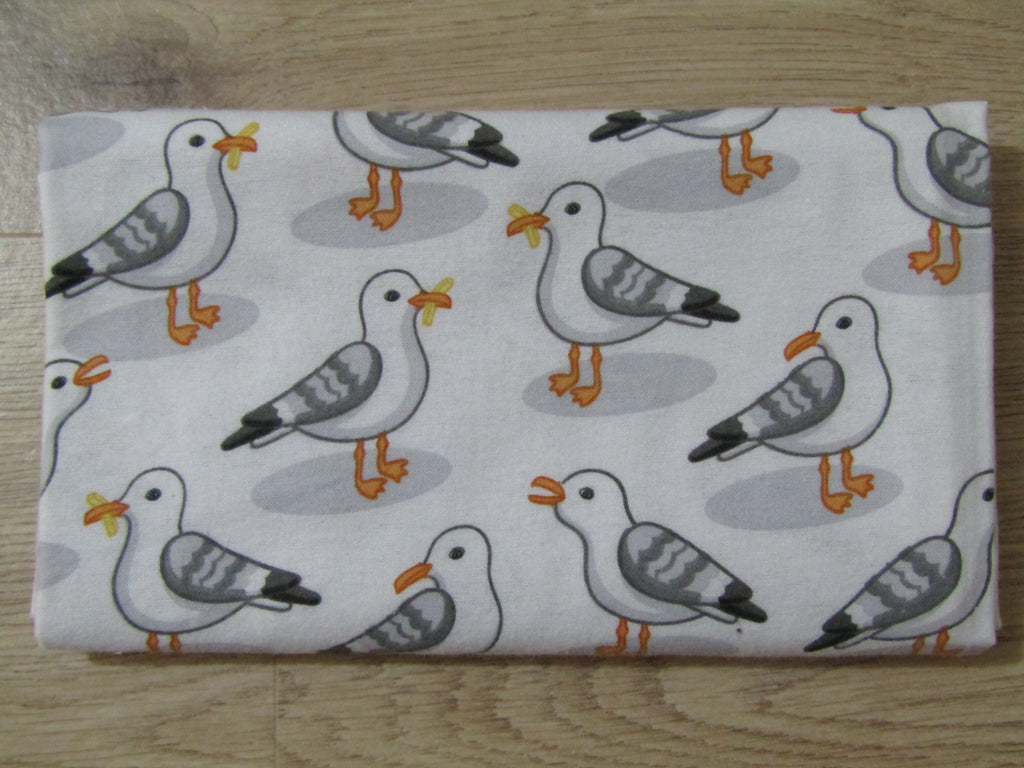 Flannelette baby wrap,blanket-Seagull and chip