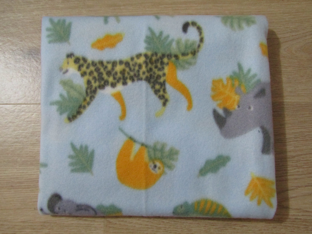 Soft Fleecy Blanket-Jungle animals