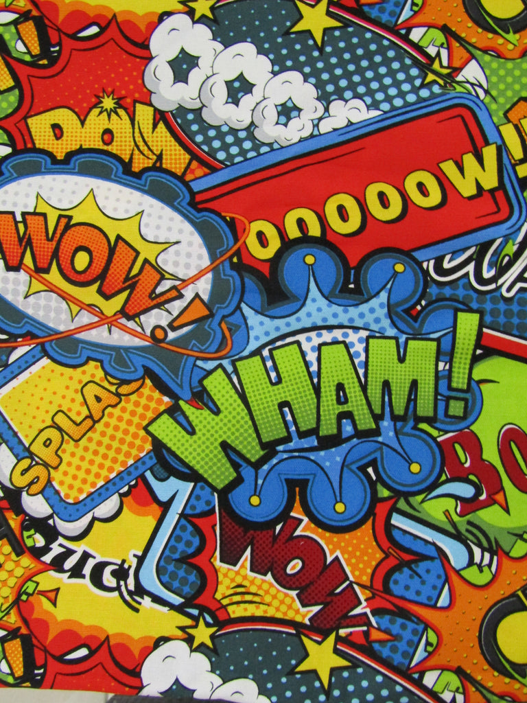 Shopping trolley capsule liner-Wham,bam superhero