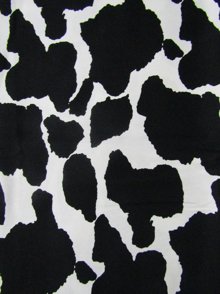 Shopping trolley seat liner-Cow patches