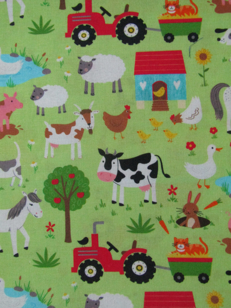 Waterproof changing mat-Farmyard