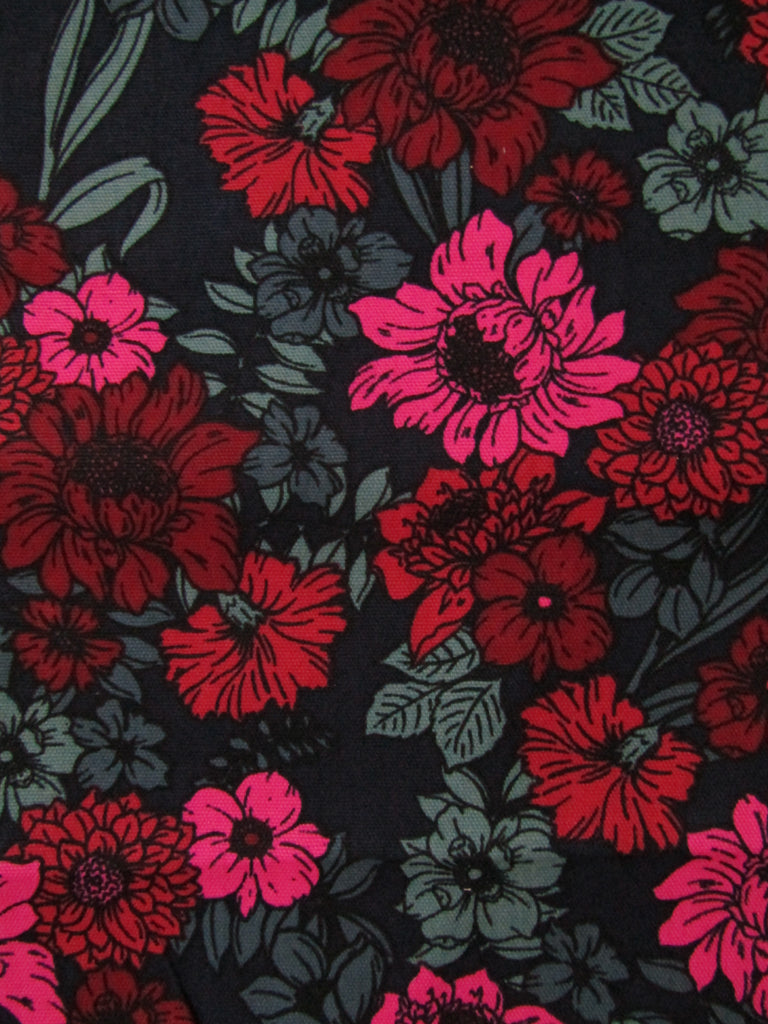 Waterproof changing mat-Gorgeous dahlia