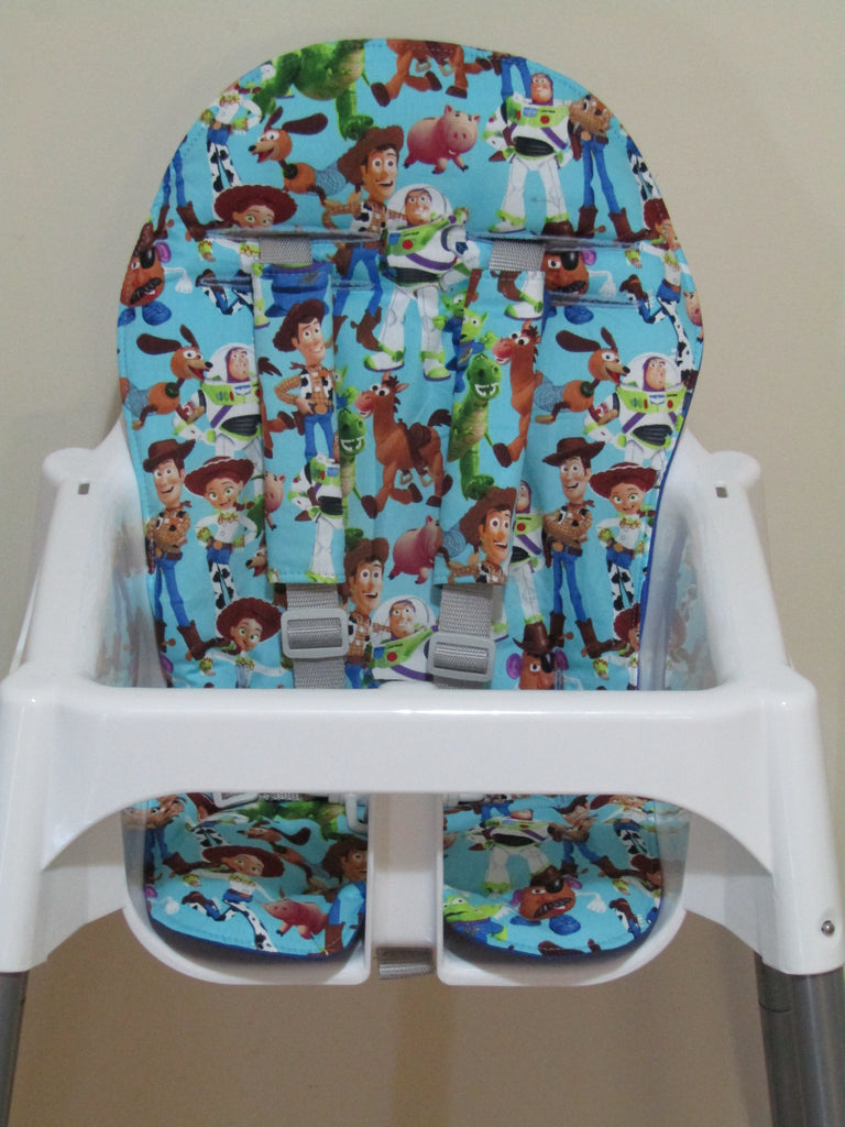 Small size universal high chair liner set-Toy story