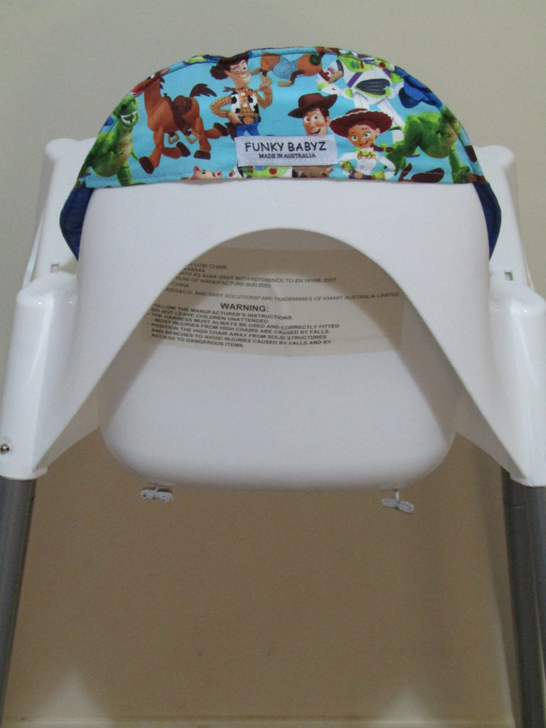 Small size universal high chair liner set-Toy story